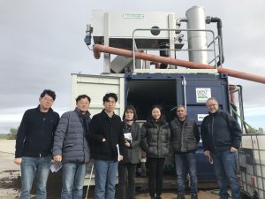 Expedición del Ministerio de Agricultura de Corea del Sur visita Planta Piloto
